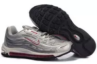 chaussures nike air max 97 hommes running silver red,requin chaussure